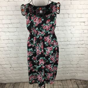 Yaly Couture Rose Dress Sz S